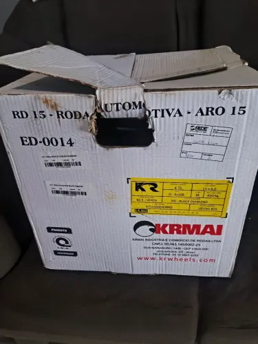 Roda Fort, furação 4x100, Aro 15