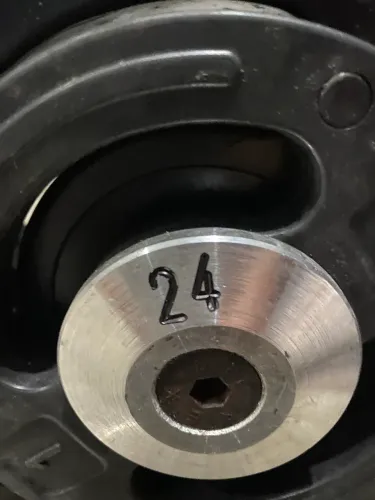 HALTERES INJETADO DE 24KG POR 20,00 O KG