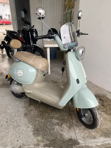 Scooter elétrica moto elétrica nova apenas 11km rodados