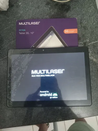 Tablet M10A 32 Gigas Tela sem Arranhões e comprado na Loja Negociável