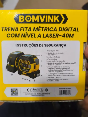 Trena digital a Laser