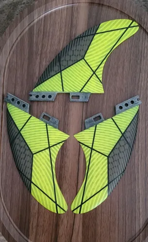 Jogo Quilhas performance- encaixe FCS II - Fiberglass com honeycomb