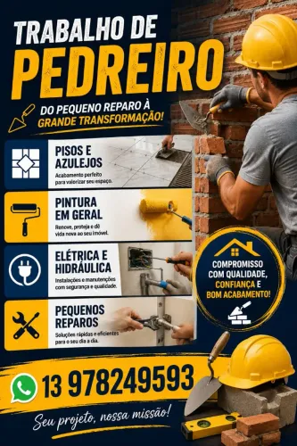 REFORMAS E PEQUENOS REPAROS