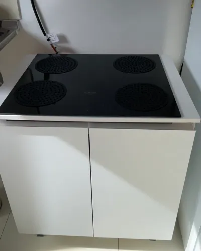 Cooktop com armário
