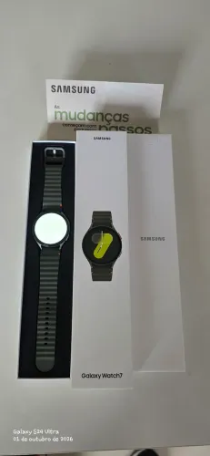 Smartwatch Samsung Galaxy Watch 7 44mm, Grafite Cinza-escuro