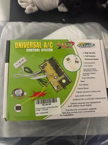 Placa universal de ar condicionado