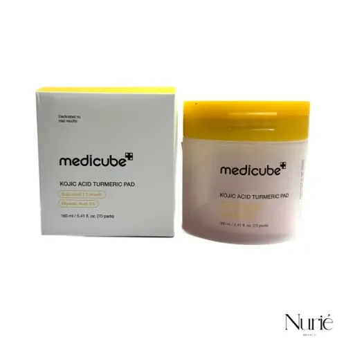 Medicube Kojic Acid Turmeric Pad - 70 discos - Skincare Coreano Lacrado