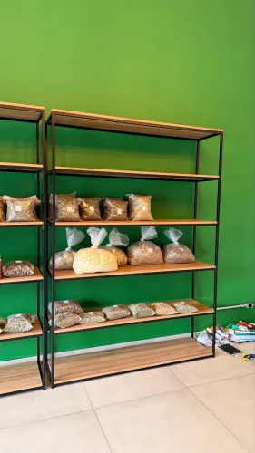 Prateleira de MDF Estilo industrial