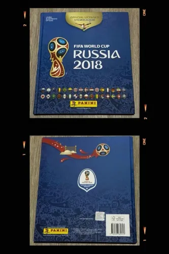 Álbum Copa 2018 Panini Capa Dura (Completo)