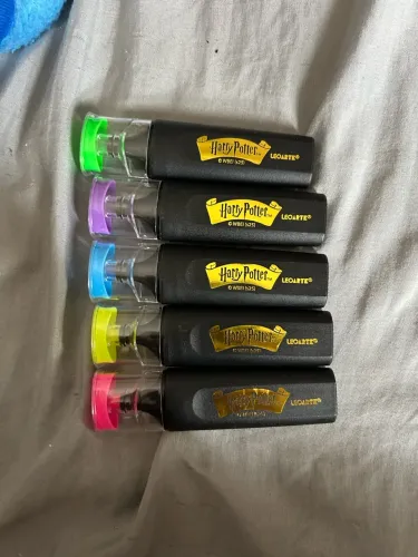 Kit Marca Texto Neon Harry Potter