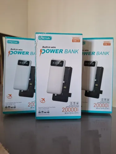 Carregador Portátil Powerbank 20.000mAh iPhone e Android Bateria