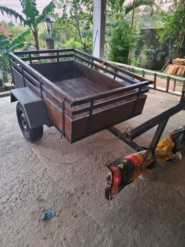 Carretinha pra transporte novíssima
