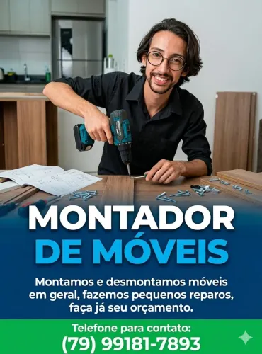 Montador de móveis em Geral.