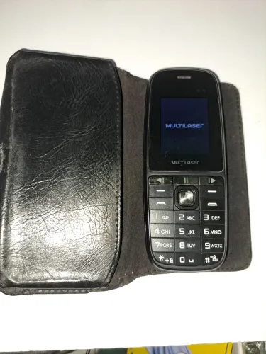 CELULAR BÁSICO MULTILASER SEMINOVO COM CAPA