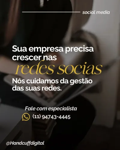 Sua Empresa Precisa Crescer nas Redes Sociais?
