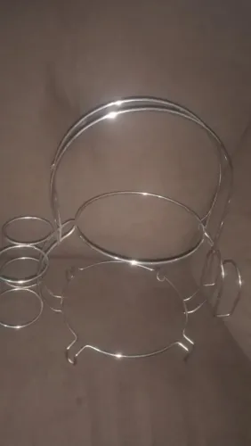 Suporte de pratos de inox 