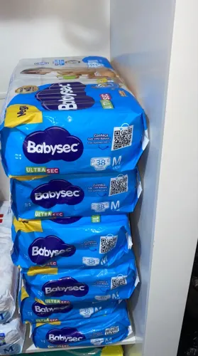 Fraldas Babysec M