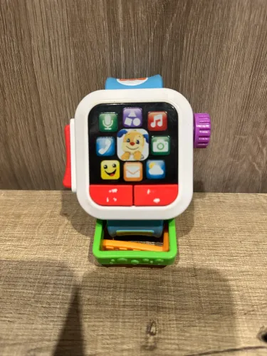 Relógio Fisher-Price Laugh & Learn Smartwatch Meu Primeiro Relogio Aprender e Brincar