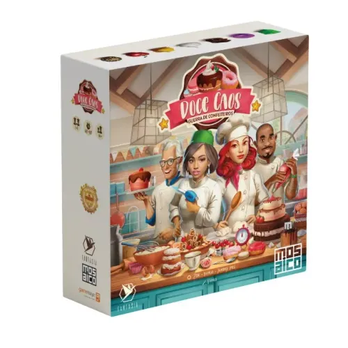 Doce Caos (Lacrado) Boardgame - Jogo de tabuleiro