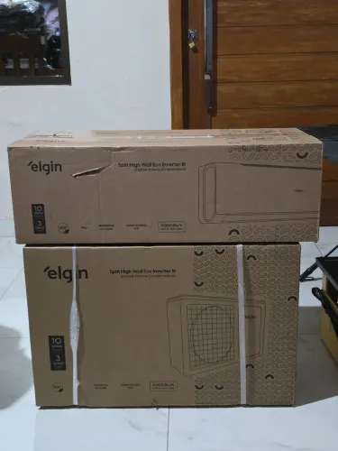 Ar-Condicionado Elgin Eco III Inverter 9000 BTUs Wi-Fi 220V R-32 (Lacrado c NF e Garantia