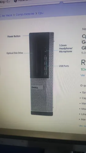 Cpu dell i5 2 geracao 
