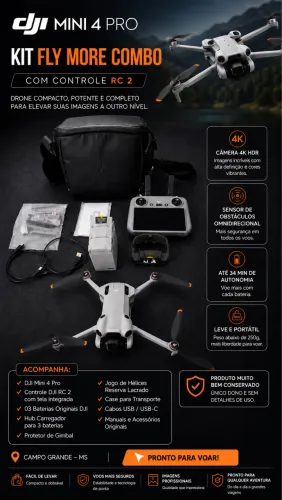 DRONE DJI MINI 4 PRO
