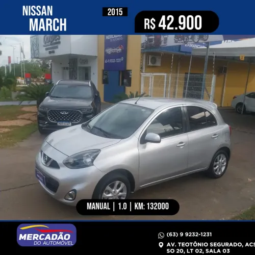 Nissan March SV 1.0 16V Flex Fuel 5P 2015