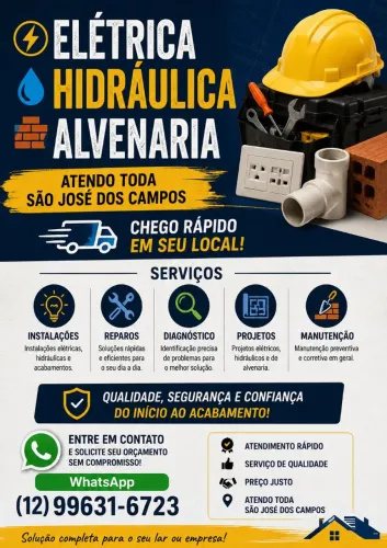 Elétrica  Hidráulica Alvenaria