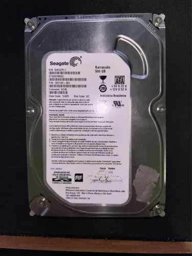 Hd Seagate Barracuda 500gb