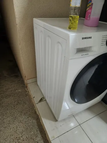 Lavadora Digital Inverter Samsung Porta Black WW11T Branca 11kg e seca 7kg