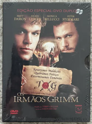 DVD Duplo Os Irmãos Grimm (original e lacrado)