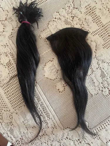 Cabelo fibra humana