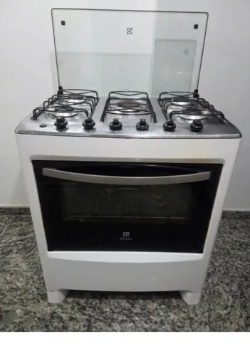 Mudança: Fogão Electrolux 5 Bocas 127v automático