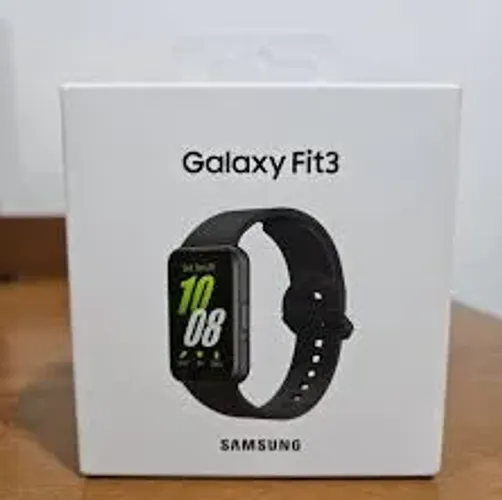 Samsung smartwatch galaxy fit 3 grafite lacrado