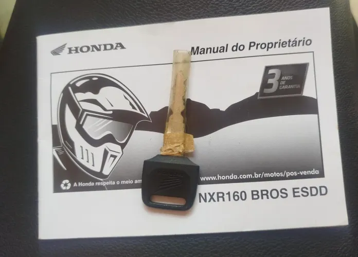 Honda Bros 160 2022 | IPVA Pago | 47 Mil Km | Completa com Baú e Protetores