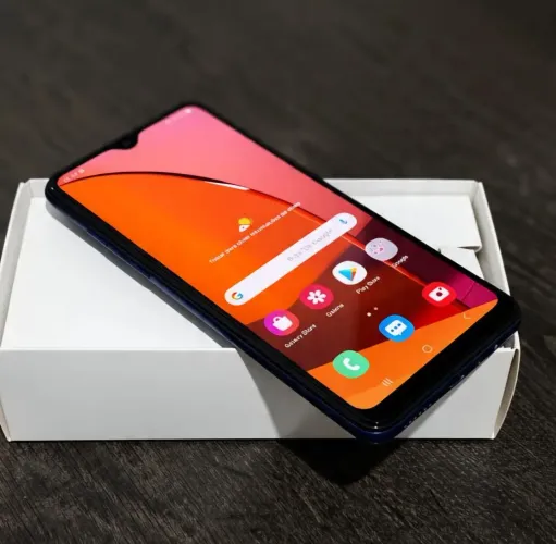 Samsung Galaxy A20s 32GB Azul + Caixa + NF + Carregador