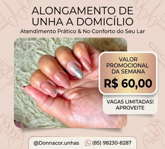 Alongamento a domicílio
