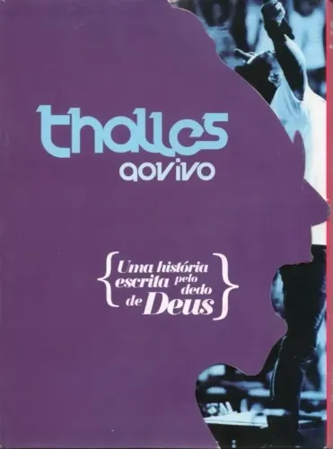 02 Dvd - Thalles Roberto Ao Vivo Uma Historia Escrita, ( Gospel )