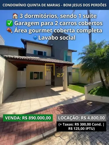 Casa, 151 m² - venda por R$ 890.000,00 ou aluguel por R$ 5.225,00/mês - Cidade Nova - Bom