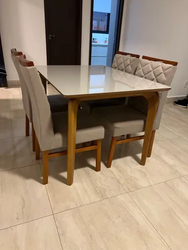 Mesa Sala Jantar 4 cadeiras