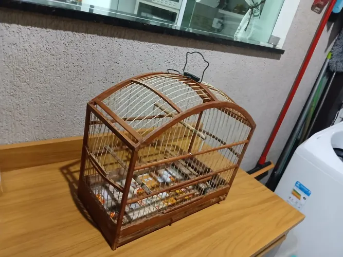 Gaiola malha fina