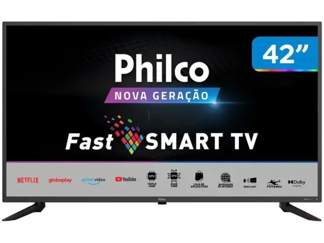 PHILCO SMART TV LED 43" POLEGADAS