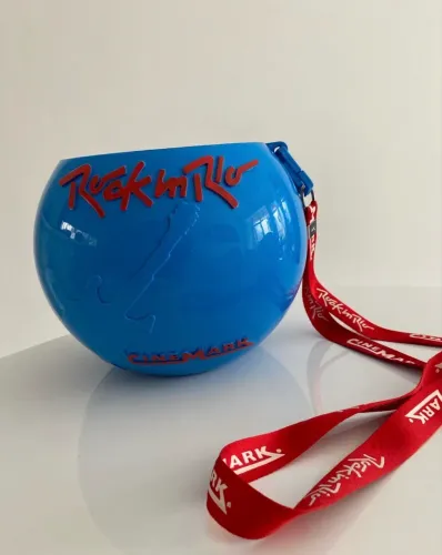 balde de pipoca rock in rio original