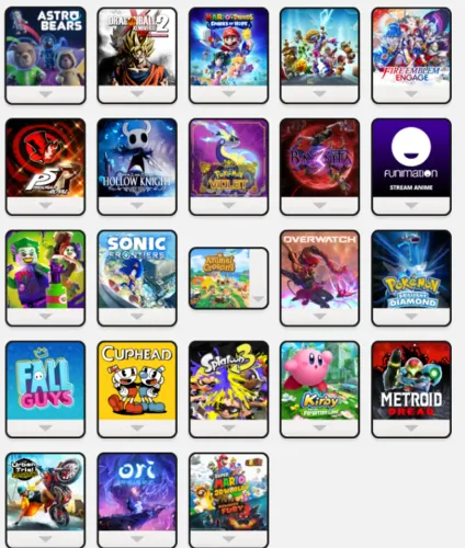 Conta Nintendo Switch