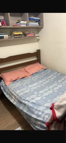 Cama casal de madeira - reforçada!