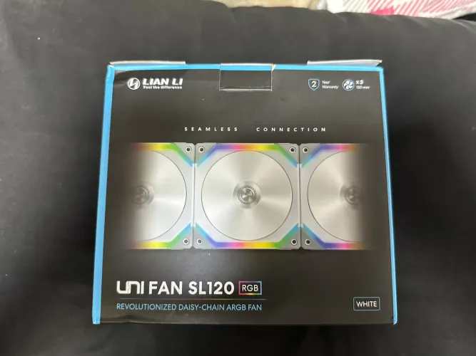 Ventoinha Lian Li UNI FAN SL Wireless 120 ARGB - Branca