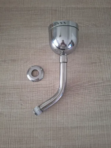 Ducha de parede/banheiro cromada para uso com Aquecedor