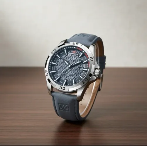 Relógio Vava Voom 2581p-yl Masculino Pulseira Couro