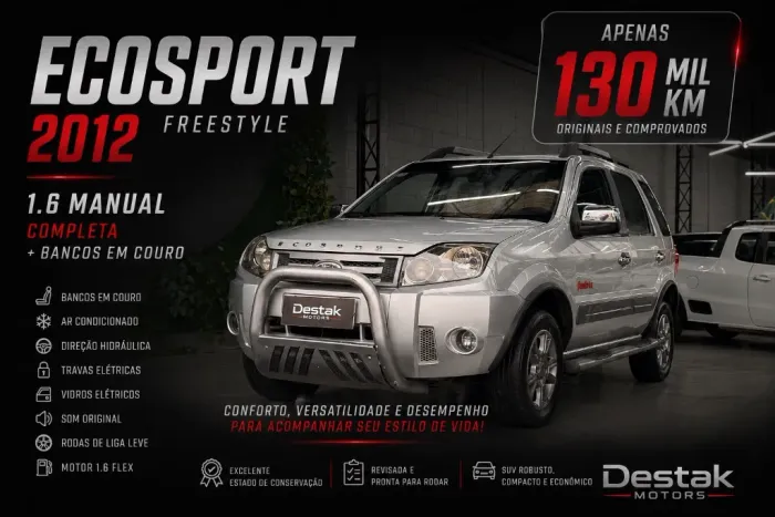 Ford Ecosport XLT Freestyle 1.6 Flex 8V 5P 2012
