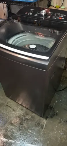 Lavadora Brastemp 12k Cinza